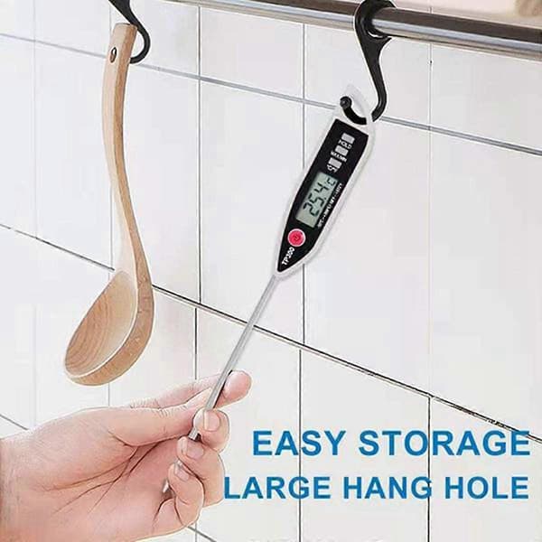2 st Kötttermometer, Digital Instant-Läsning Kötttermometer, Kök, för Grill, Mjölk, Kaffe, etc