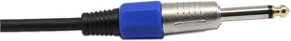 1 FT XLR 3-polet hunn til 6,35 mm hann mono jack lydkabel