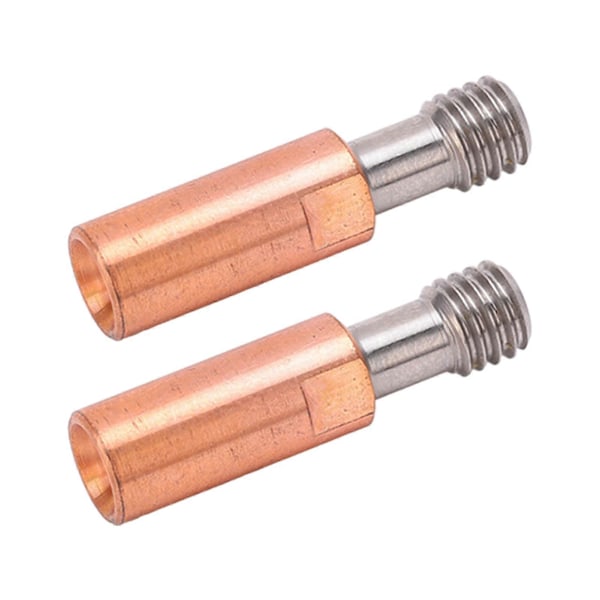 2 stk. 3D Printer Halsdyse Ti Legering Kobber Bimetal til Ender 3 3 V2 3 Pro Hotend 4,1 mm Gennemboring