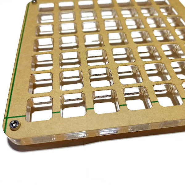 6mm Transparent Akryl Plade Switch Tester Opbevaringsbase Til Cherry Mx Switch