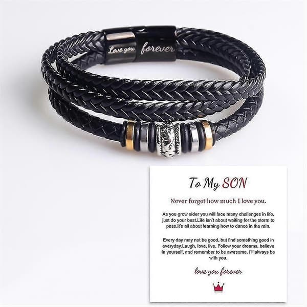 Justerbart armband - Mode Herr Kärlek Dig För Alltid Gåva till Son