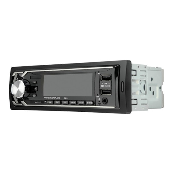 5009 12V Auton MP3-soitin Nopea Lataus Kaksois-USB Bluetooth-yhteensopiva Kaiutin Värikäs Radiosoitin Ajoneuvoille