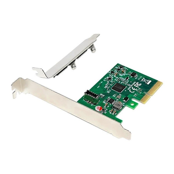 PCI-E X4 - USB 3.2 20Gbps Type-E laajennuskortti Verkkoadapterikortti ASM3242-siru Windows 7/8/10:lle