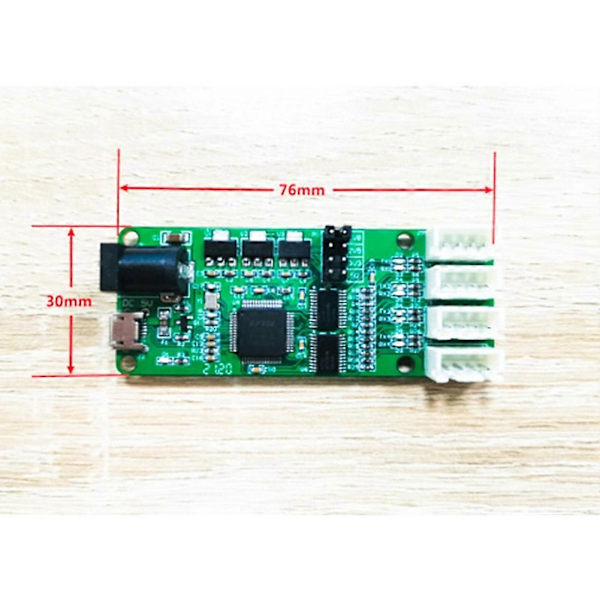 FT4232-4TTL USB til 4-veis TTL-modul FT4232HL UART Seriell Port Modul DC 5V 3.3V 2.5V 1.8V 4 Kanal