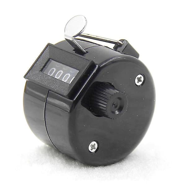 Plast Mekanisk Manuell Teller Elektronisk Teller, Rosa, 4.5*3cm