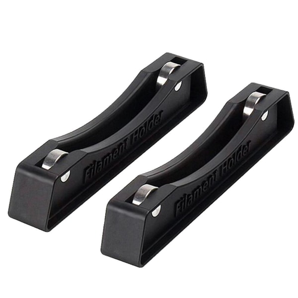 10 stk 3D-printerdyse silikonsokker deksel & 2 stk 3D-printer filament holder Ekstra glatt 3D-utskrift