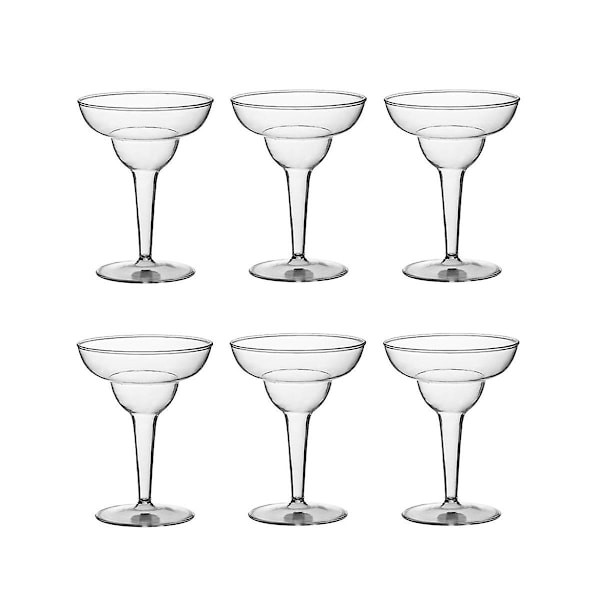 Tall Champagne Set Of 6 Stemmed Glasses Drinking Cups For Red Or White Wine, Cocktail,martini,great Holiday Wedding Gift