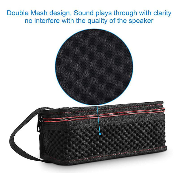 Neopren højttalertaske til 1&2 bærbar trådløs Bluetooth-bæretaske