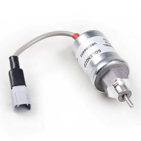 Brændstofafspærringsventil Solenoidventil til gravemaskine til Perkins 402d 403d 404d 404c 403c-AM