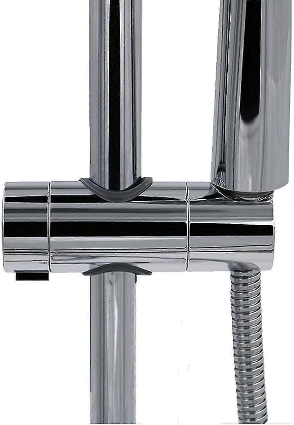 Dusjhodebrakett 360 Justerbar Dusjhodeholder For Diameter 28mm Abs Skinnehode Skyvestang