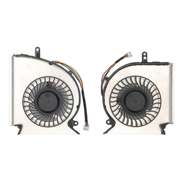 CPU GPU Køleventilator til MSI GE75 GP75 GL75 Lav Støj Lavt Strømforbrug Effektiv Varmeafledning CPU GPU Ventilator