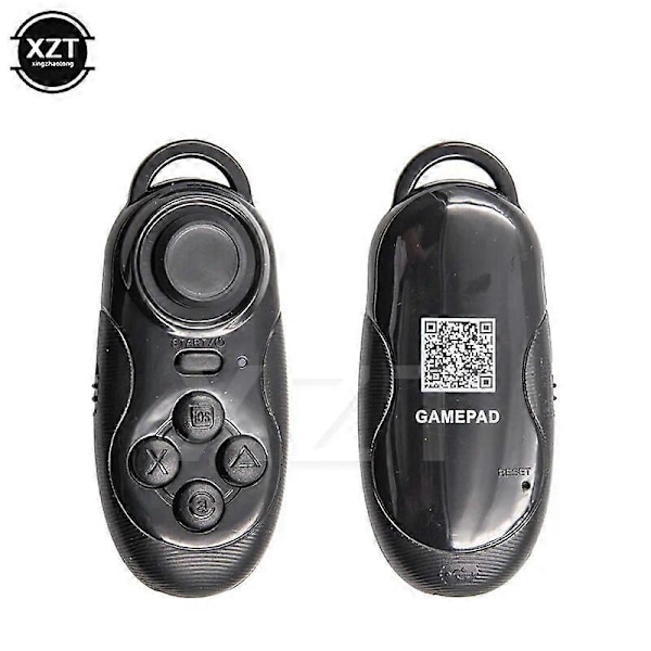 Mini Bluetooth-kompatibel Gamepad Spilcontroller Joystick Selfie Fjernbetjening Trådløs Mus Til iOS Android TV Boks