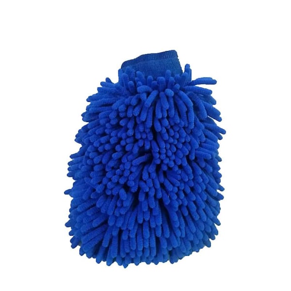 Bilvaskesvamp - Bilvaskvott Skrapefri bilsvamp for vask (4 stk, blå)