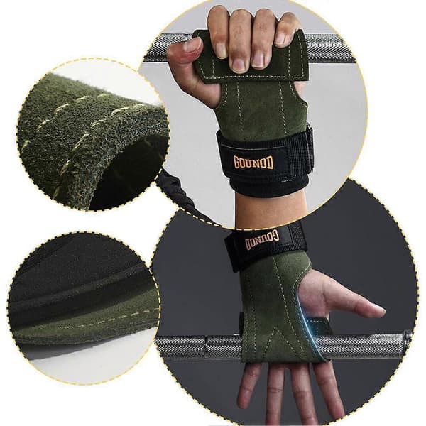 Vægtløftningskrog Håndledsstropper Styrkeløft Support Håndgreb Gymnastik Wraps Handske