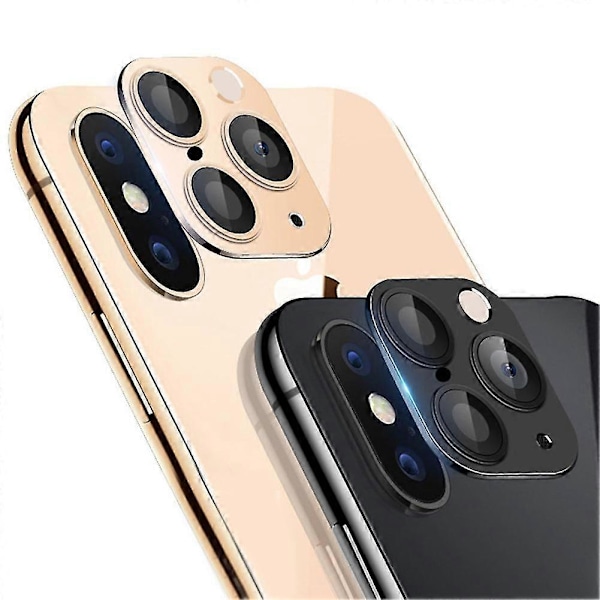 Telefon Bak Kamera Linse Beskyttelsesring Deksel Sekunder Endring for iPhone 11 Pro Max