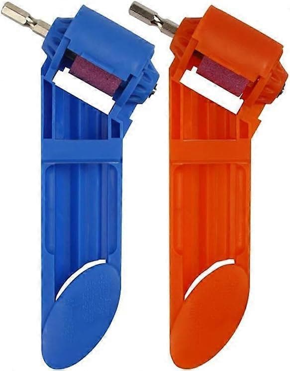 2 stk. Drill Bit Sharpener, Korund Drill Bit Sharpener, Bærbar Drill Bit Slipeverktøy
