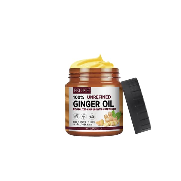 3 stk. EELHOE Ingefær Balsam reparerer tørt, fugter og blødgør hår, forbedrer krus. 3Pcs