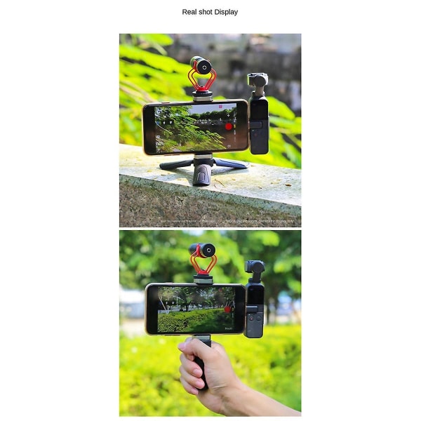 1set Suitable For Mobile Phone Holder Gimbal Pocket Camera Accessories-bracket + Tripod