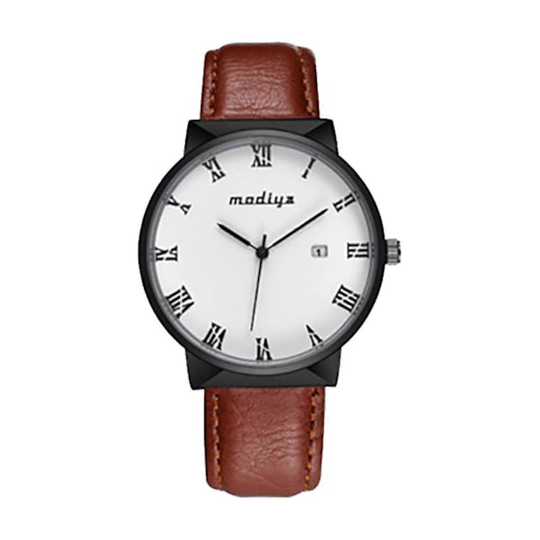 Herrklockor Mode Klockor Läder Vardagliga Klänningar Armband Kristaller