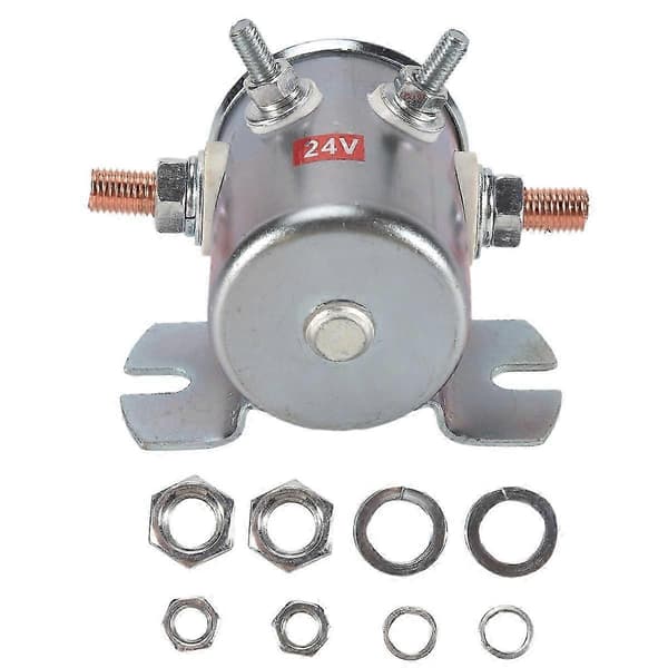 200A 24V Kontaktor DC Hög Ström Automotive Gaffeltruck Relä Isolator