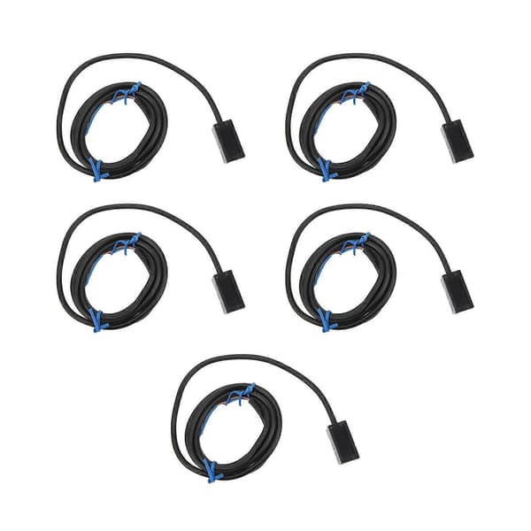 5 stk Magnetisk Bryter med Kabel 100mA Magnetisk Sensor for Elektrisk Kretskontroll AC DC 5?240V