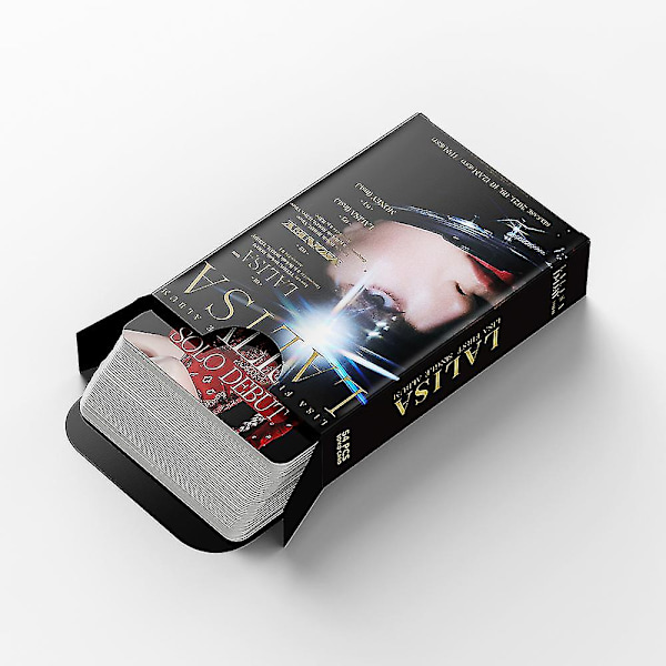 54 stk./sæt Kpop Lisa Solo Album Hjemmelavet Papir Lomo Kort Fotokort Plakat Fotokort Lalisa Fotokort Fans Samling