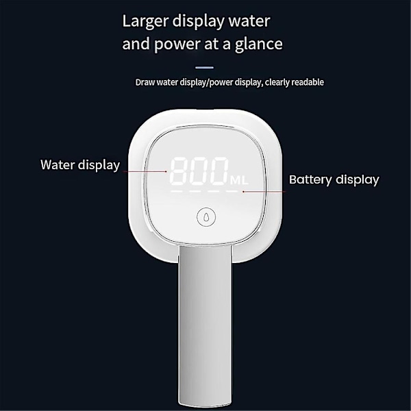 Automatisk kontakt foldet drikkevandspumpe USB automatisk elektrisk drikkevandsflaskepumpe vanddispenser