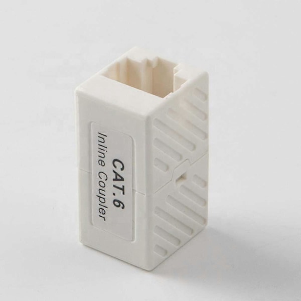 6-delt RJ45 CAT6 Inline Kobling, Hunn til Hunn