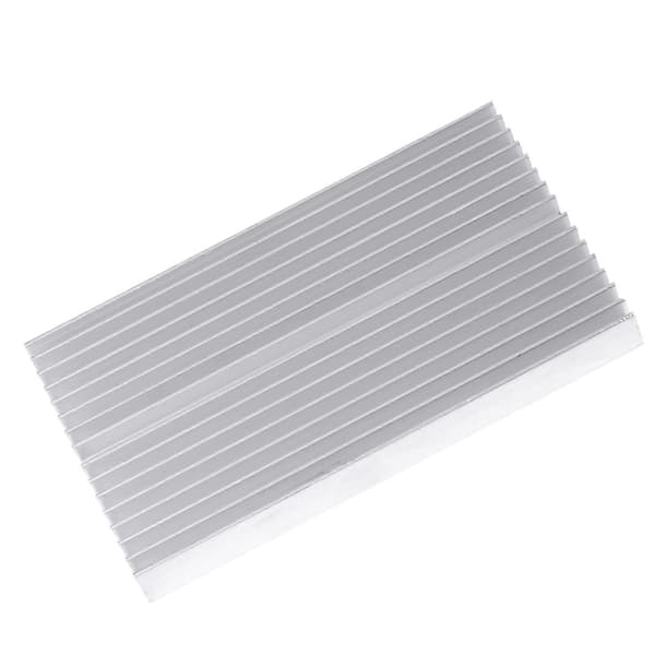 100*60*10mm DIY Køler Aluminiumsgitterform Køleplade Chip til IC LED Power Transistor YEMAA