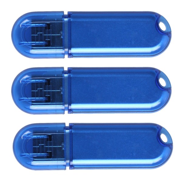 3x 128MB USB 2.0 Flash-stasjon Minnepinner Lagring Tommelfingerpenn U-disk For Datalagring