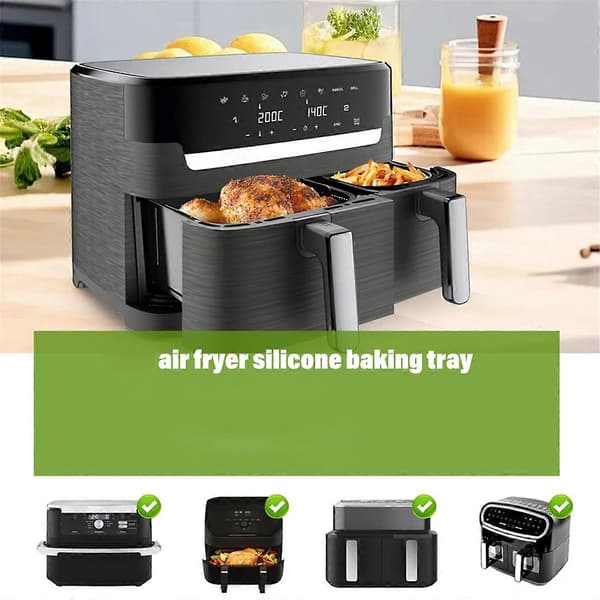Airfryer Brett Airfryer Liner Kurv Ovn Bakebrett A