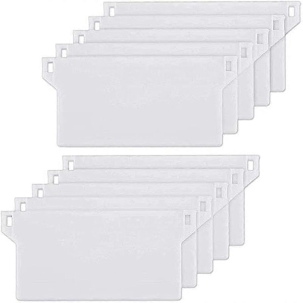 10 Pak Blind Vægtplader Vertikal Persienner 127mm Hvid Udskiftningsdele