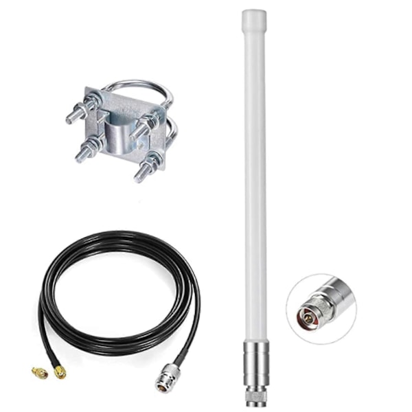 Sääsuojattu 868MHz LoRa Gateway 8DBi Antenni 858MHz-878MHz Omni-suuntainen Lasikuitui LoRaWan An