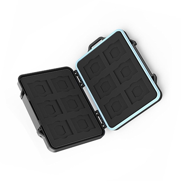Memory Card Case Professionel Multi Card Slot Vandtæt Anti Drop SD Hukommelseskort Opbevaringsboks Case Holder PHCD 3 (12SD 12TF)