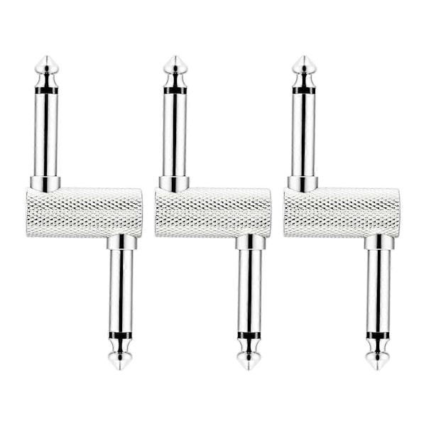3 stk. Patchkabel Patchledninger til tilslutning af guitar-effektpedaler