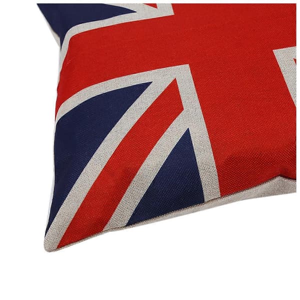Britisk Vintage Stil Flag Pudebetræk, Pudevar