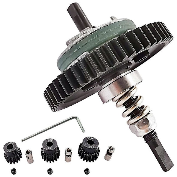 6878 Slirkoppling med 32 Pitch 15T/17T/19T Pinjongdrev Set för Traxxas Slash 4X4/ Stampede 4X4/Rustler 4X4