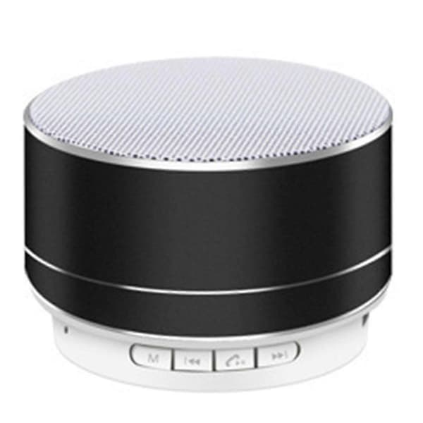A10 Mini Bluetooth Højttaler Bærbar Udendørs Cannon Subwoofer Lydboks Understøtter TF Kort Sort
