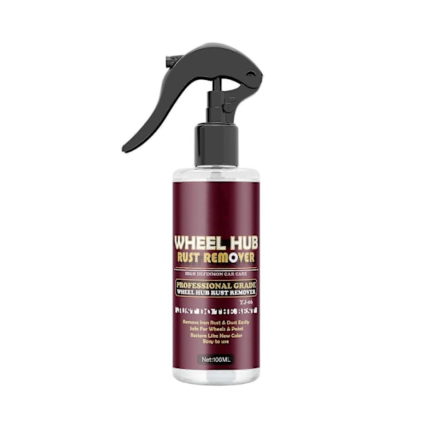 Bil Felg Rustfjerner Jernpulverfjerner Bil Lakvask Rustfjerner Jern Rust Flekkfjerner Rengjøringsmiddel 100ml