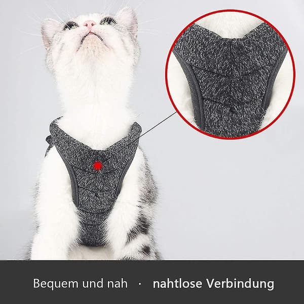 Kattsele, Kattsele med koppel, Valpsele, Justerbar bröstsele