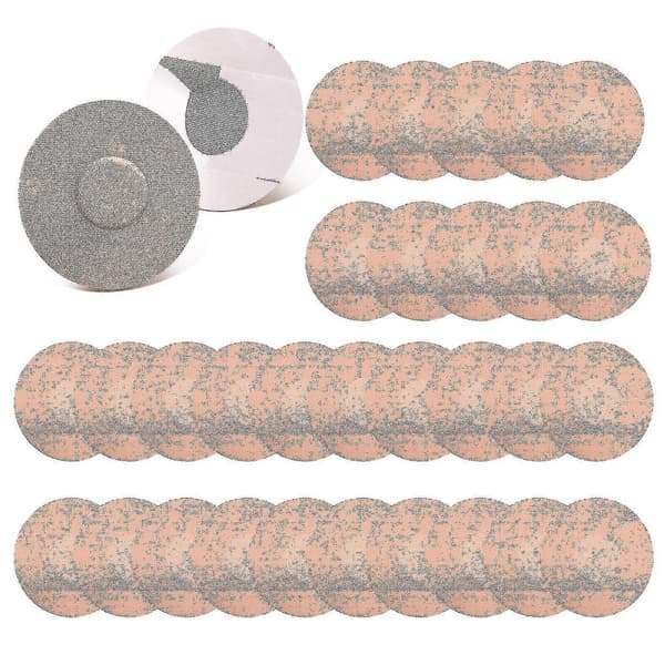 30 stk. Sportssensorplaster, pustende sterke selvklebende sensorlapper med vanntette selvklebende lapper, sensorfikseringstape