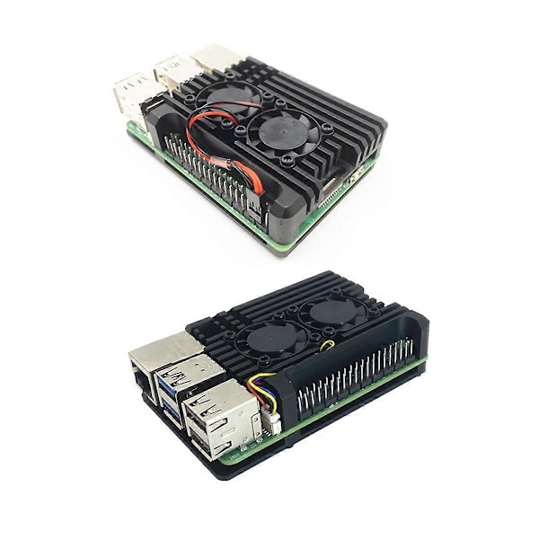 Skyddsfodral Kylande Skyddsbox för Raspberry Pi 5 Konstant Hastighet