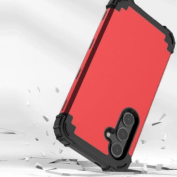 L-Style Deksel til Samsung Galaxy S25 Støtsikker PC TPU Telefon Bakdeksel - Svart
