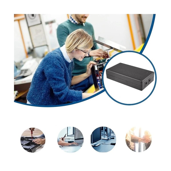 5v 2a Avbruddbar Strømforsyning Mini UPS 4000mah Batteribackup For CCTV & WiFi Router Nødsituasjon