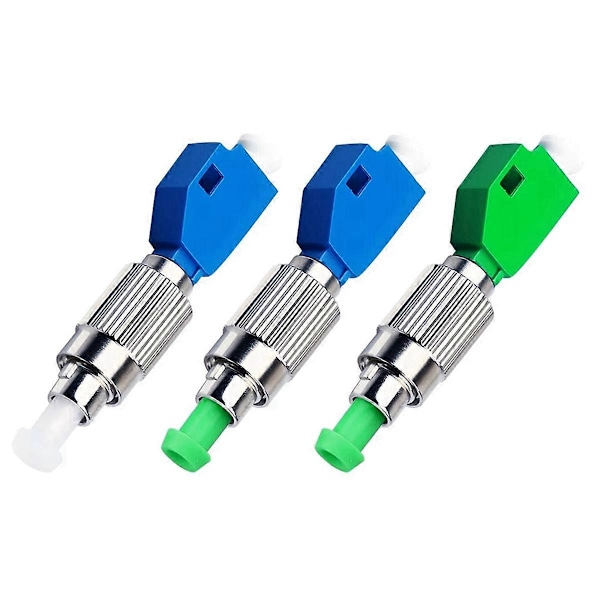 FC Hane till LC Hona Hybrid Konverter Adapter Fiber Optisk Effektmätare Kopplare Singlemode Optisk Kontakt