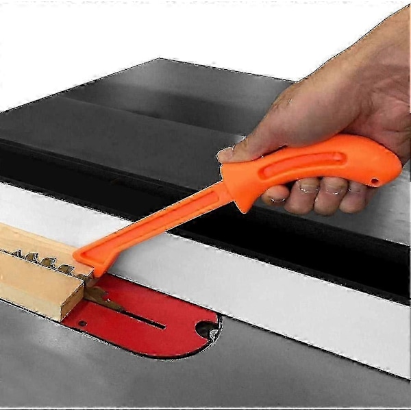 4 stycken Plastmaterial Hållbart Träbearbetningsskydd Push Handle (Orange)