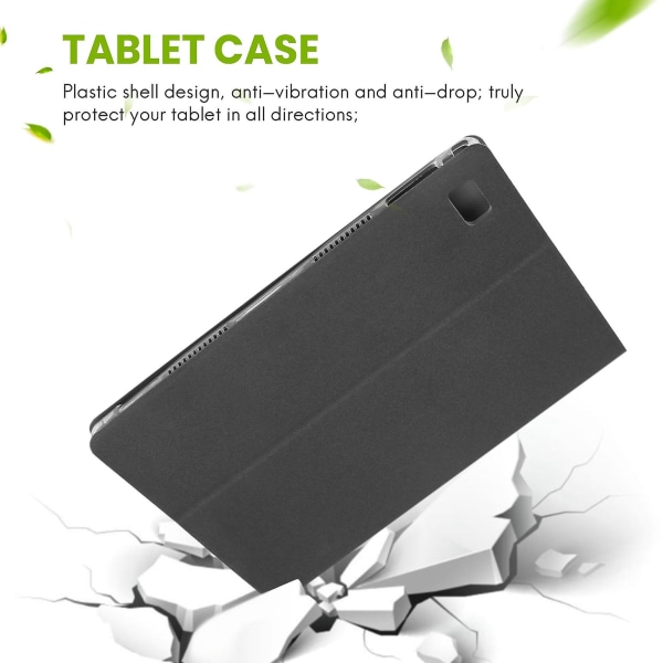 Case för M40 P20hd 10,1 tum Case Anti-drop Flip Case Cover Stand (svart)