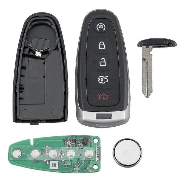 Bil Smart Fjernkontrollnøkkel for Ford Focus Edge Escape Explorer 2011-2016