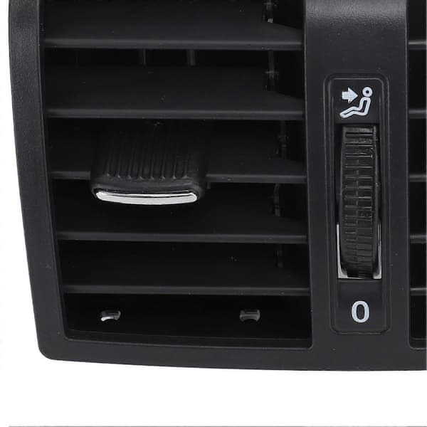 Bil Bagerste Midterste Aircondition Udluftningsdyse 1TD819203 Sort Bagerste AC Udluftning til Caddy 2004 til 2015