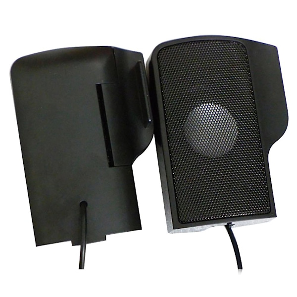 Mini Bärbar USB-Clip-on Stereo Högtalare Ljudfält för Notebook Laptop Telefon
